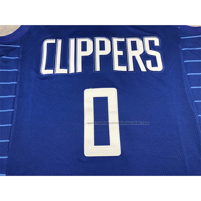 Camiseta Los Angeles Clippers Russell Westbrook NO 0 Icon 2022-23 Azul